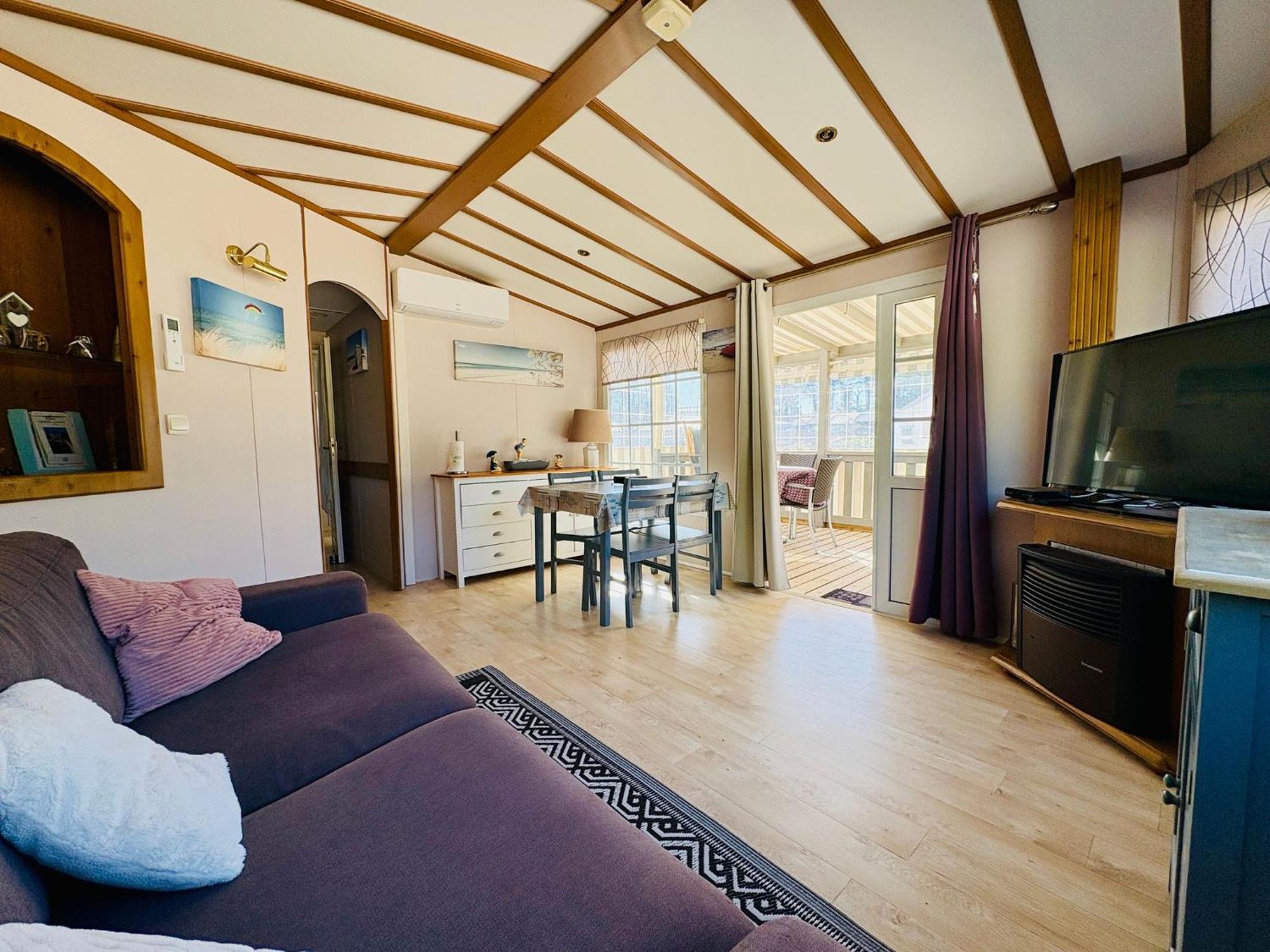Mobil'Home Climatise Terrain Prive Proche Du Zoo De La Palmyre Les Mathes Dış mekan fotoğraf